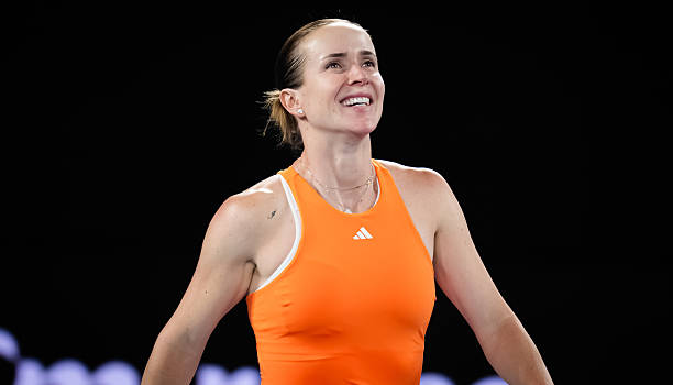 "Украина, для тебя". Элина Свитолина оставила трогательное послание на камере после победы в четвертьфинале Australian Open (ФОТО)