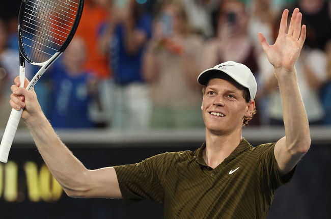 Янник Синнер: "Я в полуфинале Australian Open и для этого мне пришлось преодолеть очень серьёзные испытания"