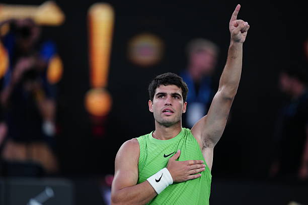 Карлос Алькарас – про важкий півфінал на Australian Open: "Я ніколи не відчував, що для мене все скінчено, і завжди думав, що повернуся в матч"