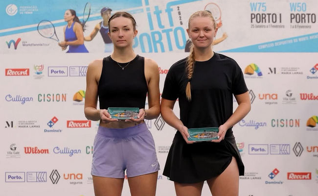 Порту (W75). Колб стала призером парного турнира ITF