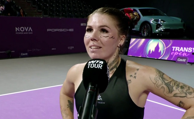 "Из-за российских атак". Олейникова после дебютной победы в основной сетке турнира WTA, рассказала, что могла не доехать на соревнования