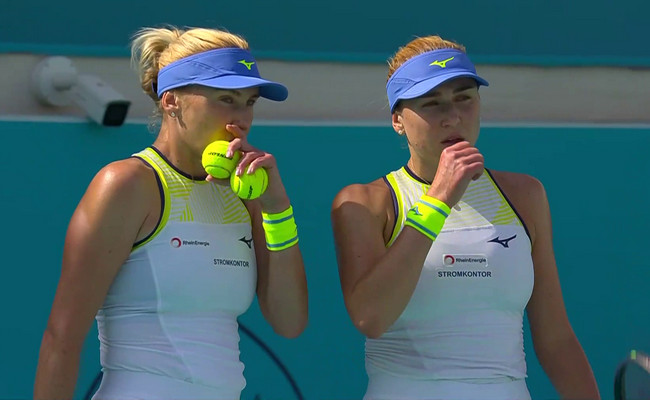 Абу-Дабі. Сестри Кіченок поступилися другим сіяним у стартовому матчі