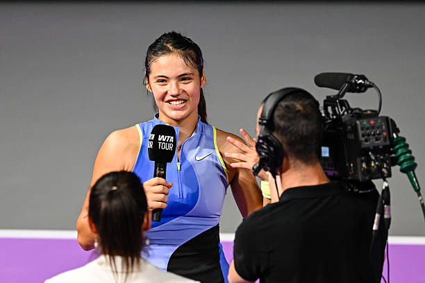 Эмма Радукану: "Большое уважение Александре Олейниковой сегодня, она сыграла невероятно - ее очень сложно пробить"