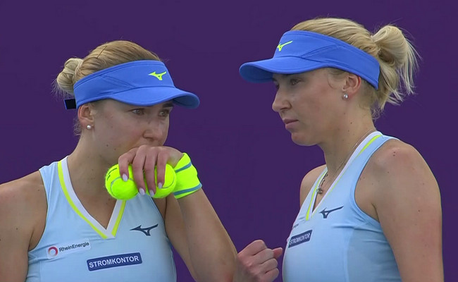 Доха. Сестри Кіченок програли у першому колі парного розряду