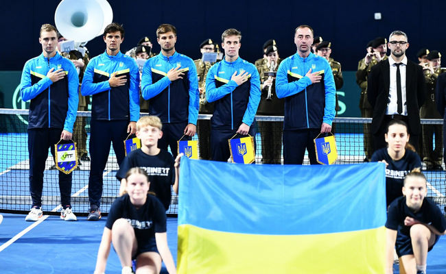 Сборная Украины получила следующих соперников в Кубке Дэвиса