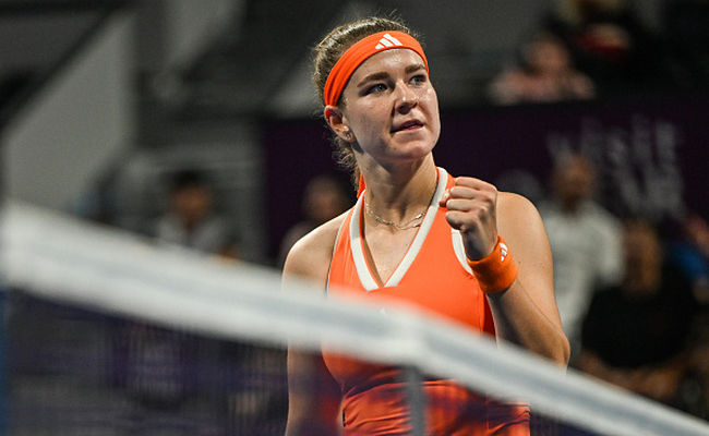 Доха. Мухова в трех сетах обыграла Саккари и будет бороться за свой самый крупный титул