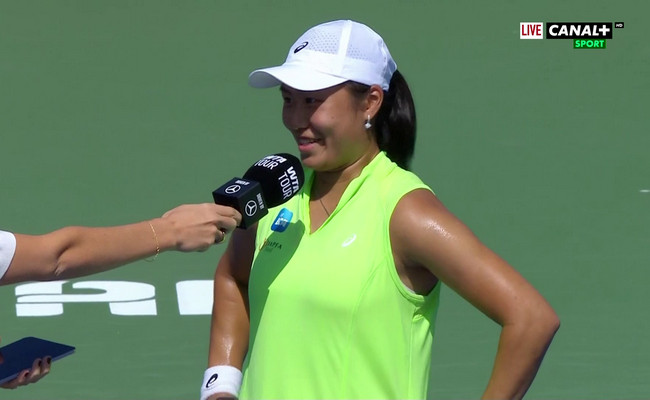 Джанис Тджен - о победе над Ястремской: "Знала, что Даяна очень мощно бьет по мячу, и понимала, что всё может закончиться очень быстро"