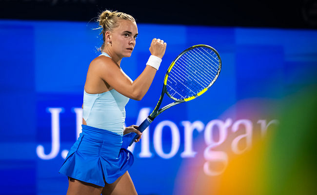 Дубай. Бейлек выиграла восьмой матч подряд, Крейчикова вернулась на турнир после двухлетнего перерыва