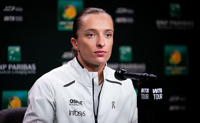 Іга Швьонтек: "Мені здається, я можу знизити очікування та просто зосередитися на роботі й подивитися, як усе складеться"