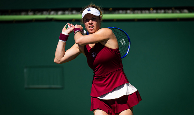 Индиан-Уэллс. Зигемунд выиграла второй матч в сезоне и стала первой соперницей Свитолиной