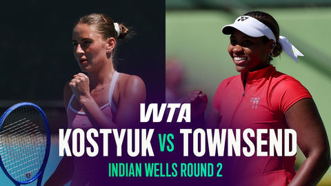 Обзор матча Марта Костюк - Тэйлор Таунсенд в Индиан-Уэллс (ВИДЕО)