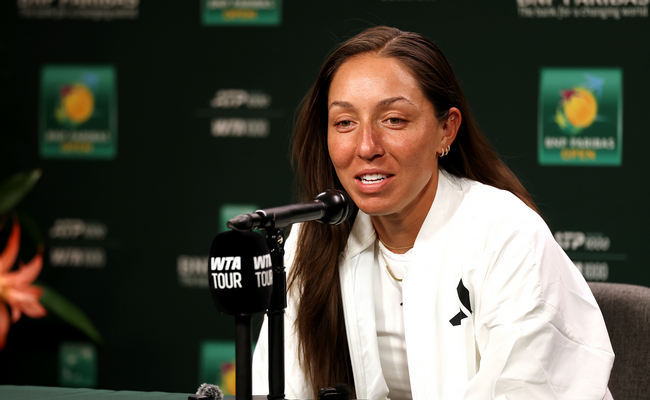 Джессика Пегула: "Смена ракетки в матче дала мне немного больше свободы и ощущение, что я могу смелее выполнять свои удары"