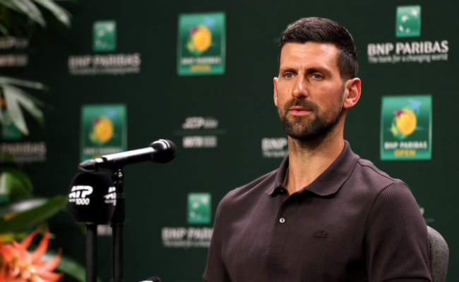 Новак Джокович: "Пять недель без официальных матчей - я понимал, что первая игра после такой паузы будет немного непростой"