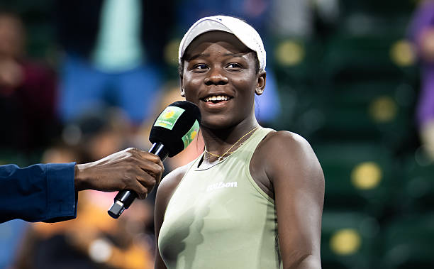 Виктория Мбоко: "Немного странно осознавать, что теперь я в топ-10 - играть против теннисисток из десятки для меня все равно очень волнительно"