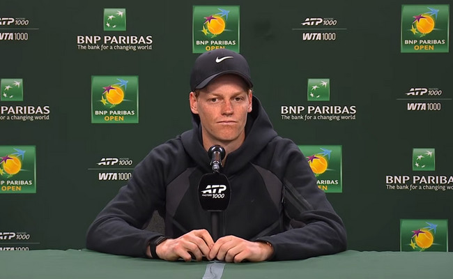 Янник Синнер: "Полуфинал крупного турнира - это тот этап, где ставки становятся все выше, поэтому я очень рад быть здесь"