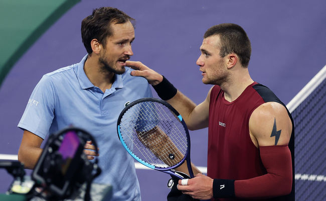 "Не думаю, що це тебе настільки відволікло". Дрейпера скандально позбавили очка через скаргу Медведєва
