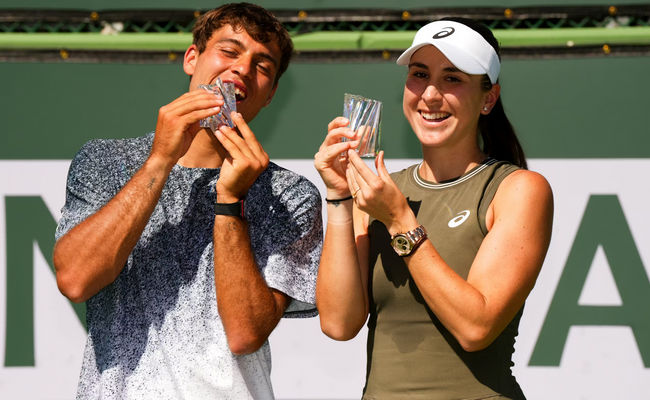 Флавио Коболли - после титула в Индиан-Уэллс в миксте с Бенчич: "Я готов играть с Белиндой в паре до самого завершения ее карьеры"