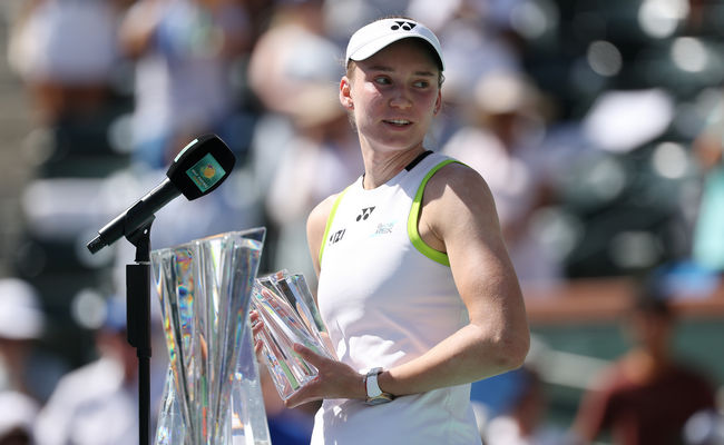 Индиан-Уэллс. Рыбакина уступила в финале и не смогла завоевать второй титул в сезоне