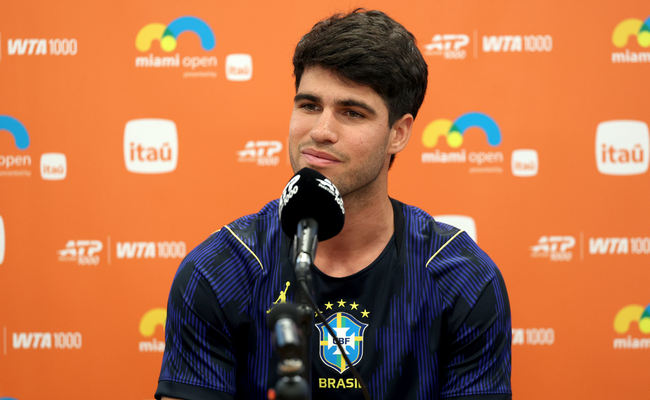 Карлос Алькарас: "Ожидаю очень тяжелого матча с Фонсекой, потому что ему нечего терять, и он будет рисковать"