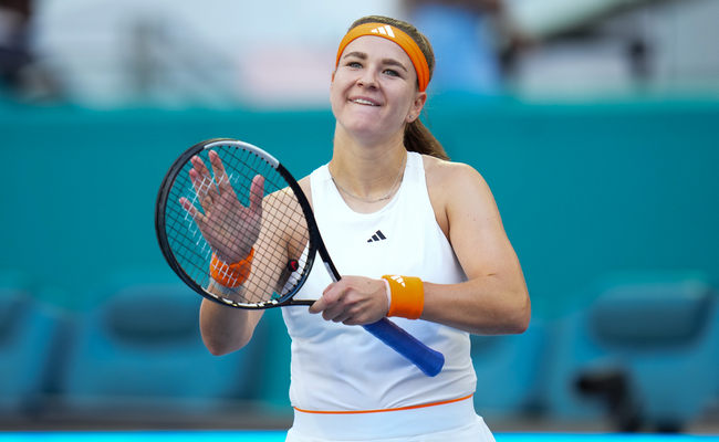 Кароліна Мухова: "На швидких кортах цього тижня я відчуваю, що можу бути дуже агресивною"