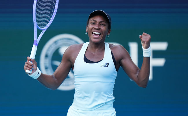 Коко Гауфф: "Я говорила раньше, что хорошо тренируюсь и просто жду, когда результаты начнут приходить - кажется, это постепенно происходит"