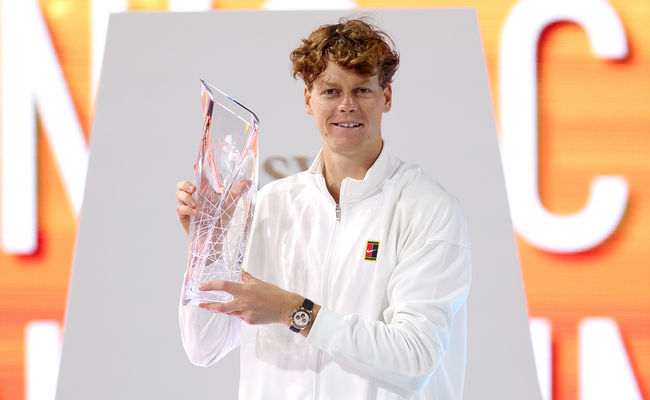 Маямі. Сіннер за 1,5 години виграв фінальний матч і встановив новий рекорд для турнірів ATP Masters