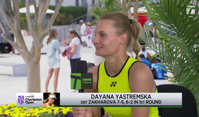 Даяна Ястремська - про перехід на ґрунт: "Зараз я працюю над тим, щоб грати довші розіграші та діяти різноманітніше"