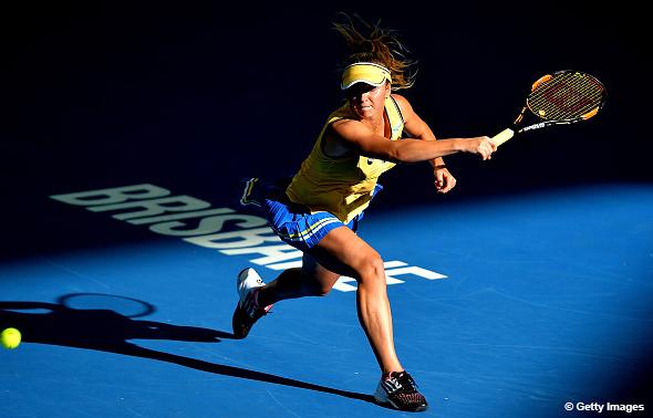 Элина Свитолина на турнире WTA Premier в Брисбене (05.01-11.01)