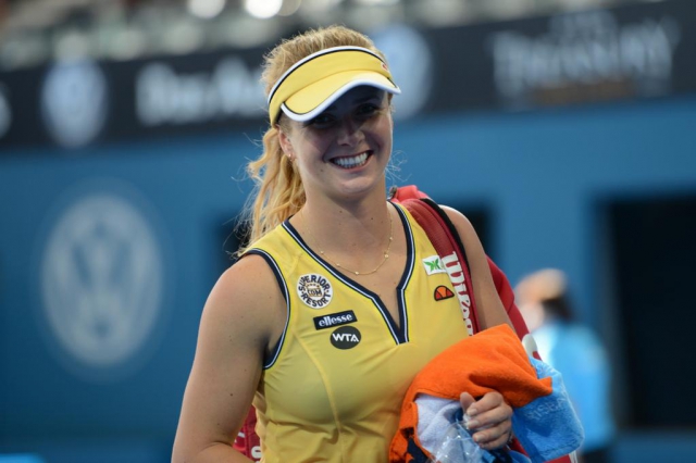 Элина Свитолина на турнире WTA Premier в Брисбене (05.01-11.01)