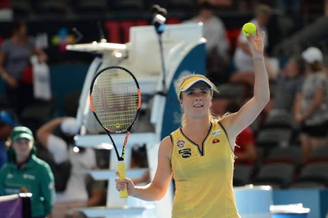 Элина Свитолина на турнире WTA Premier в Брисбене (05.01-11.01)
