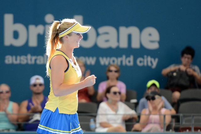 Элина Свитолина на турнире WTA Premier в Брисбене (05.01-11.01)