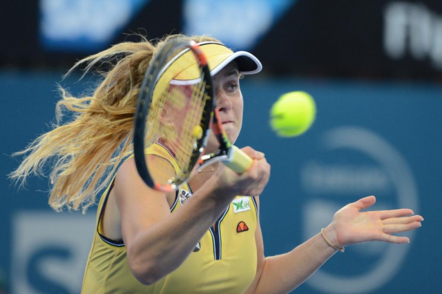 Элина Свитолина на турнире WTA Premier в Брисбене (05.01-11.01)