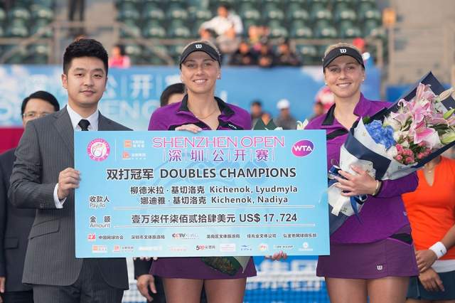 Сестры Киченок чемпионки Шэньчжэня