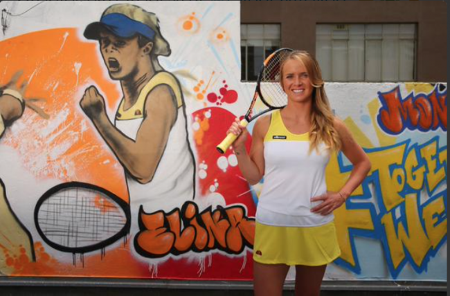 Итальянский бренд Ellesse провел фотосессию с участием Элины Свитолиной