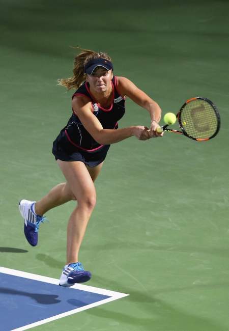 Элина Свитолина на турнире WTA Premier 5 в Дубае (ОАЭ)