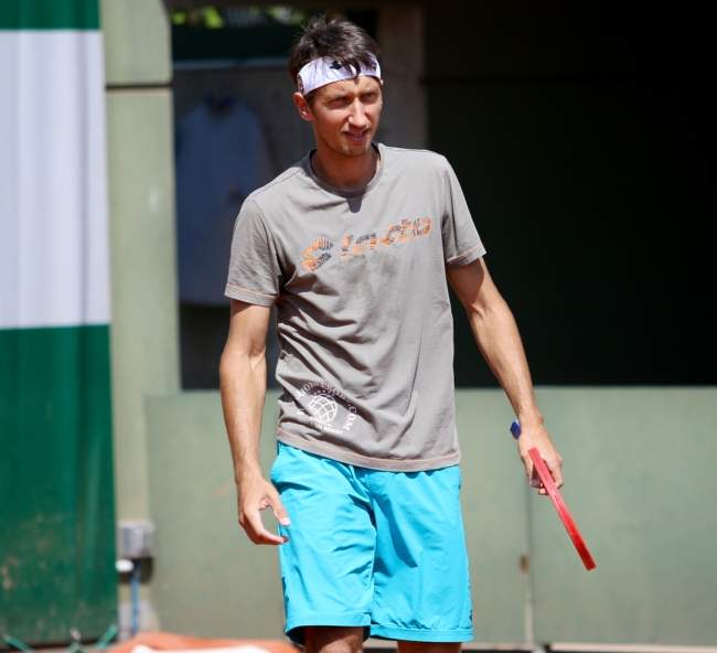 Фото-отчет о тренировках украинских теннисистов в Париже