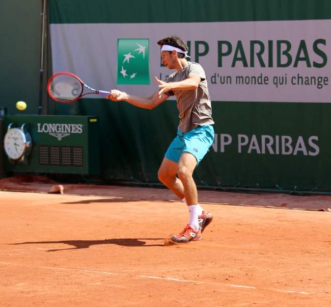 Фото-отчет о тренировках украинских теннисистов в Париже