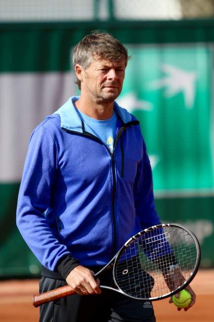 Фото-отчет о тренировках украинских теннисистов в Париже