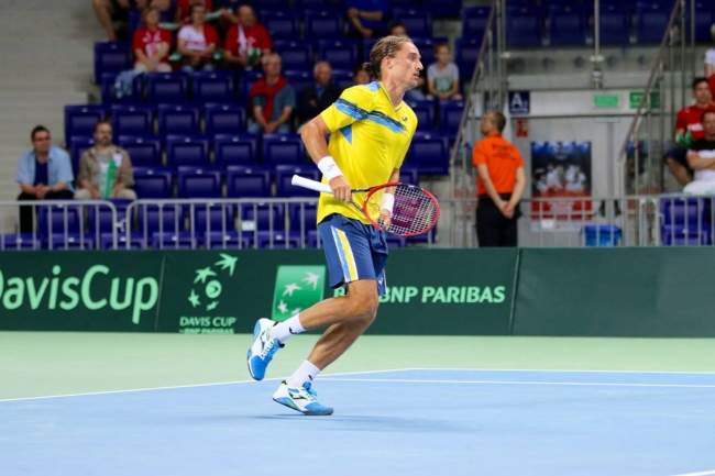 Кубок Дэвиса. Долгополов приносит Украине первое очко (+ФОТО)