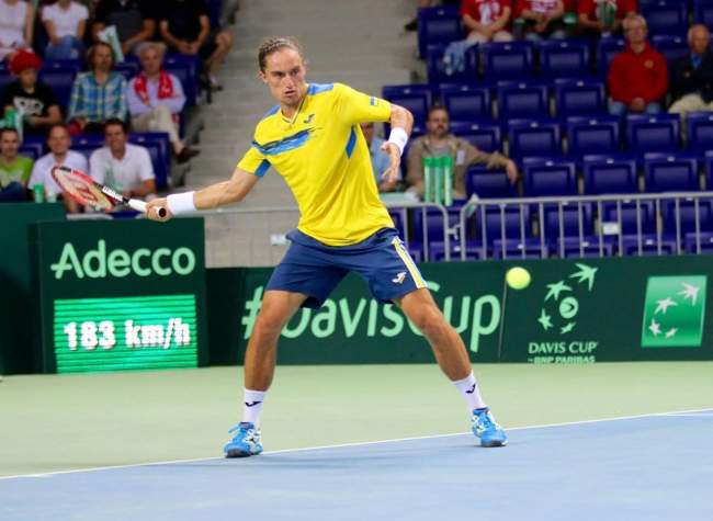 Кубок Дэвиса. Долгополов приносит Украине первое очко (+ФОТО)
