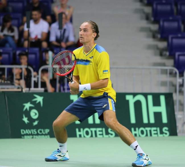 Кубок Дэвиса. Долгополов приносит Украине первое очко (+ФОТО)