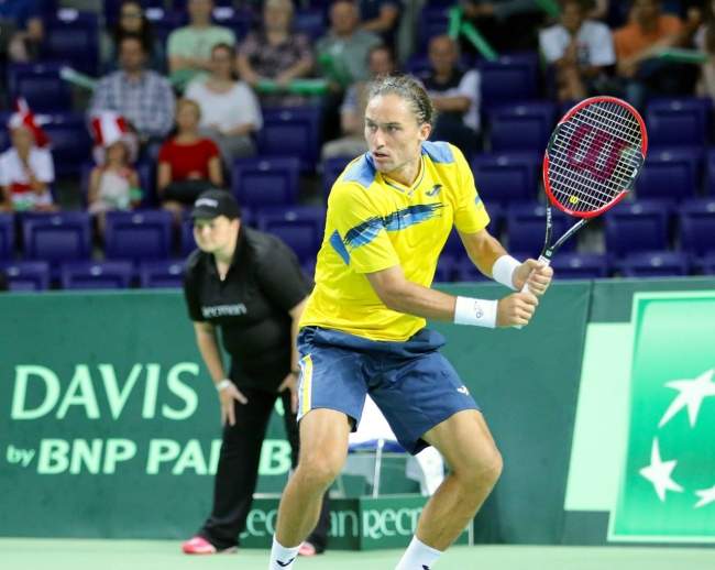 Кубок Дэвиса. Долгополов приносит Украине первое очко (+ФОТО)
