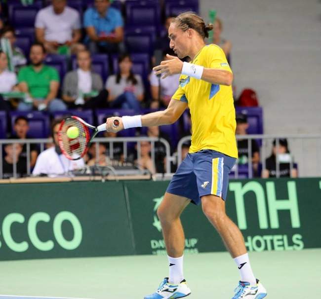 Кубок Дэвиса. Долгополов приносит Украине первое очко (+ФОТО)