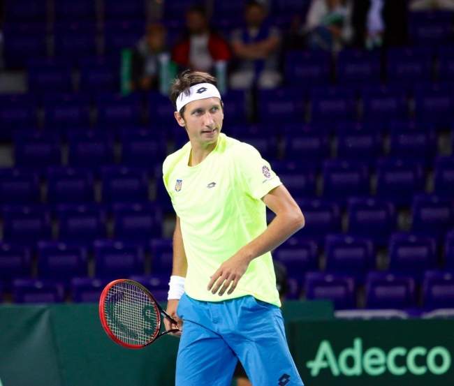 Кубок Дэвиса. Стаховский уступает Яновичу (+ФОТО)