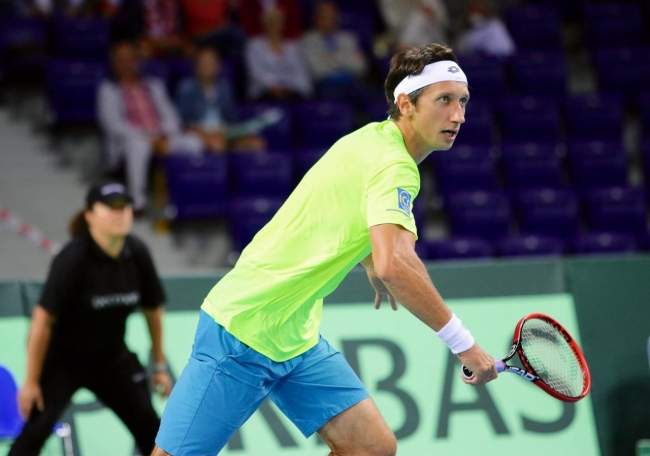 Кубок Дэвиса. Стаховский уступает Яновичу (+ФОТО)