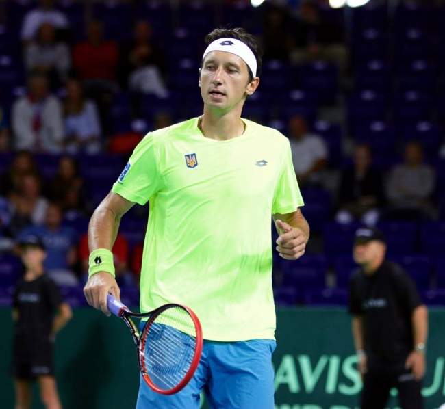 Кубок Дэвиса. Стаховский уступает Яновичу (+ФОТО)