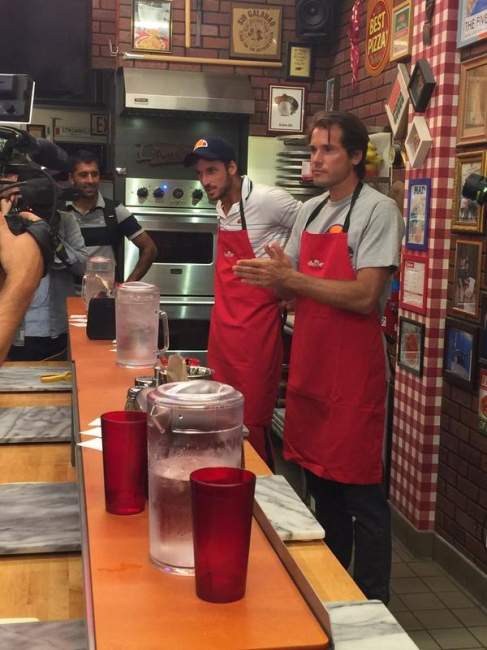 Элина Свитолина приготовила лучшую пиццу в Нью-Йорке (+фото и видео)