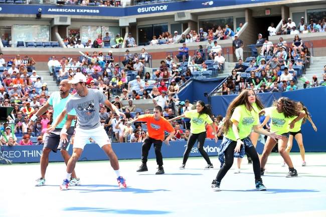 Джокович, Уильямс, Федерер и Надаль стали гостями "Детского дня" (+фото и видео)
