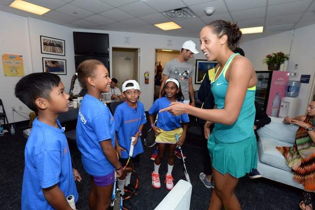 Джокович, Уильямс, Федерер и Надаль стали гостями "Детского дня" (+фото и видео)