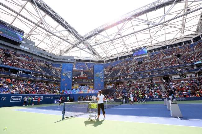 Джокович, Уильямс, Федерер и Надаль стали гостями "Детского дня" (+фото и видео)